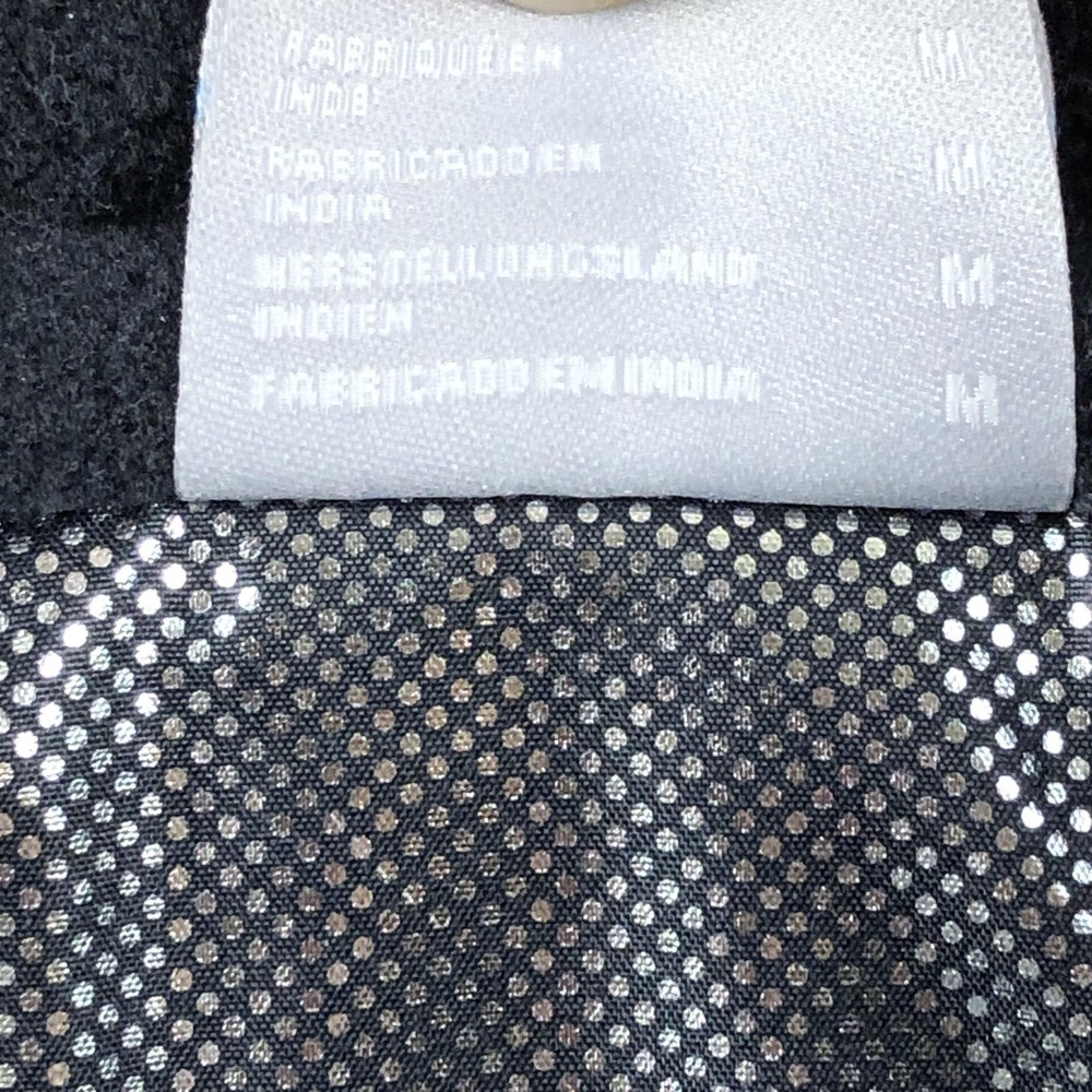 Columbia Jacket Mens Medium Black Omni-Heat Quilted Insulated Full Zip Outdoor - Picture 8 of 10